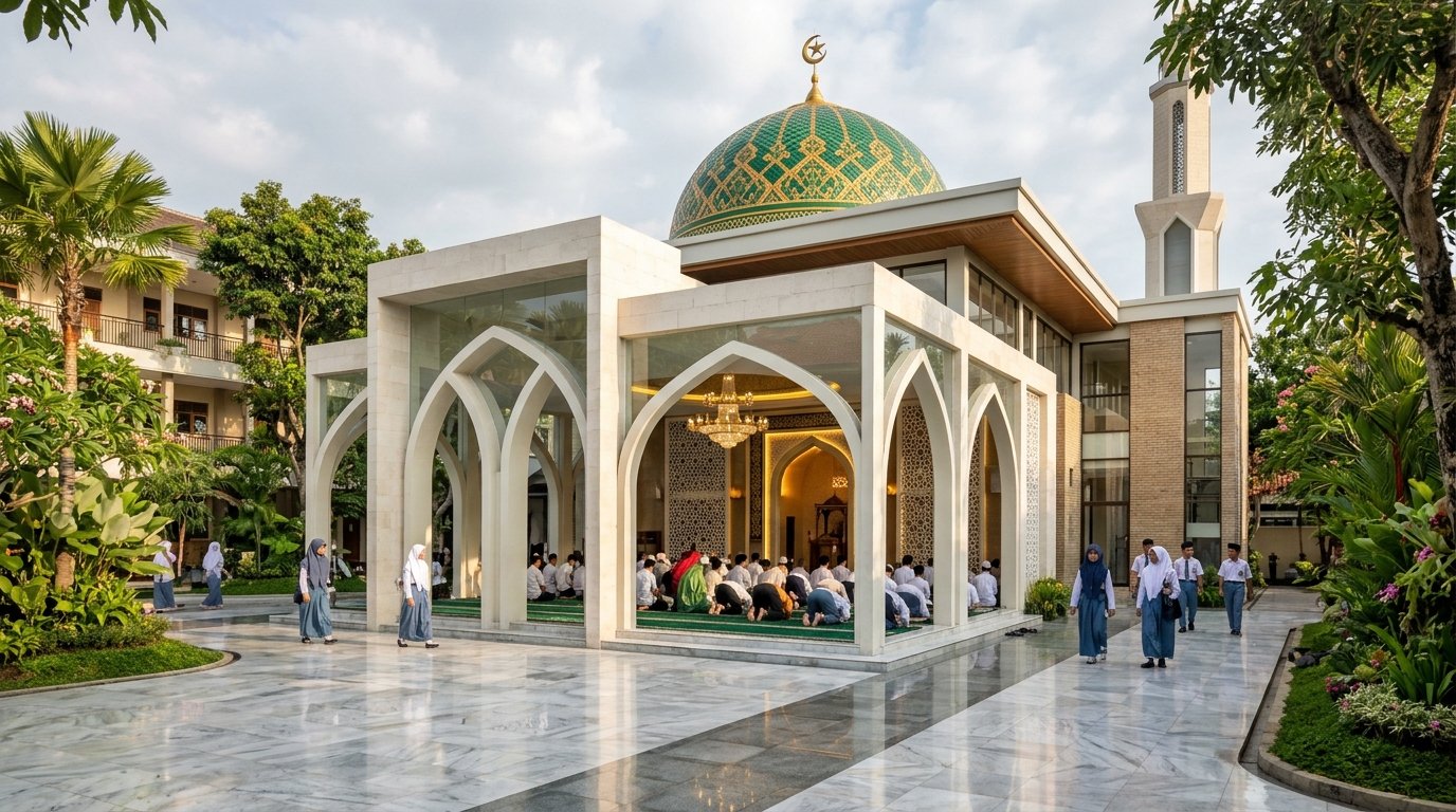 Masjid Sekolah (Pusat Dakwah & Karakter)