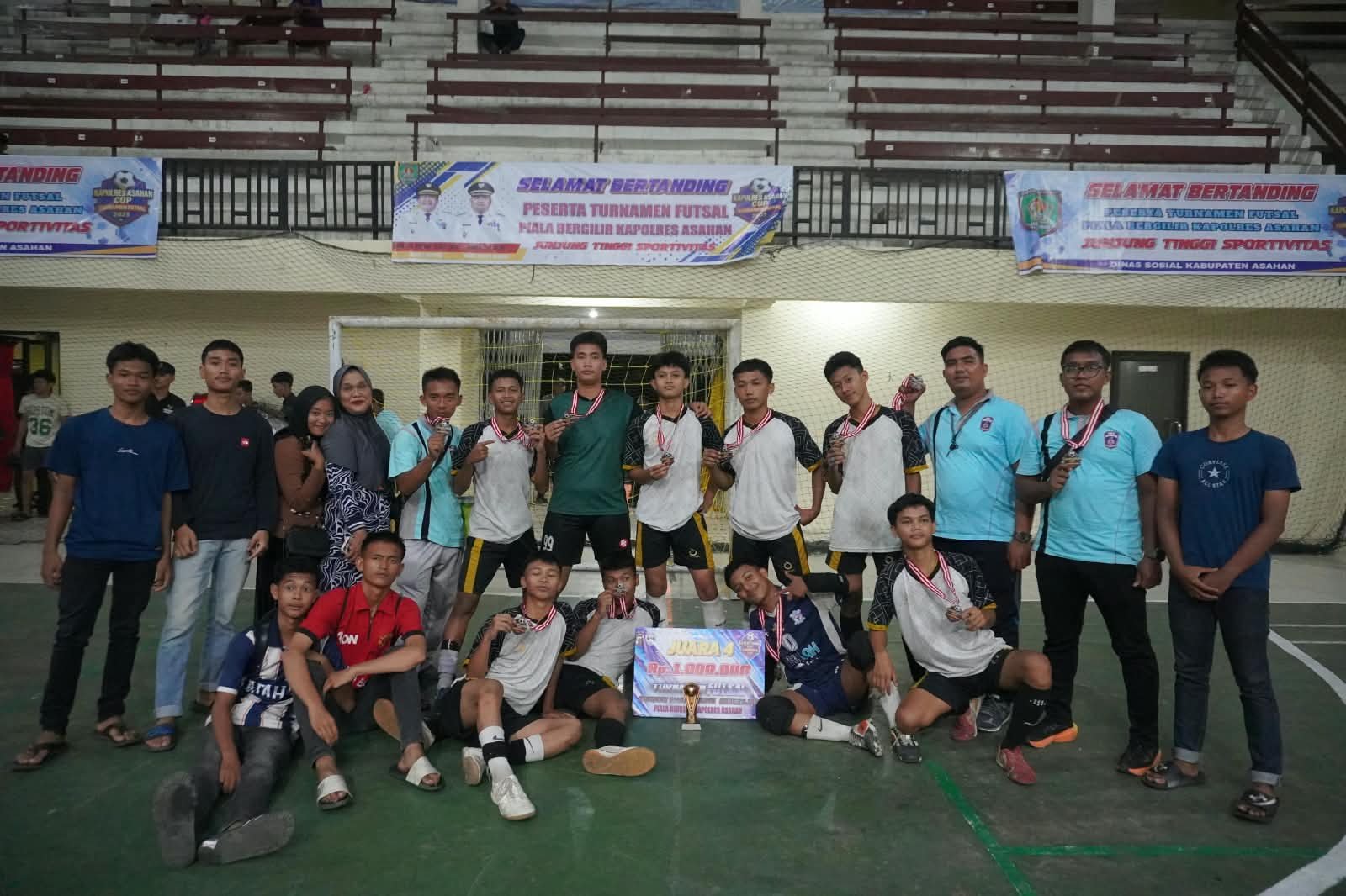 Juara Futsal Putra Kapolres Asahan Cup